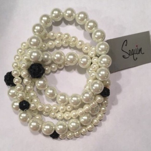 Nordstrom Jewelry Nordstrom Sequin Nyc Faux Pearl Bracelets 78